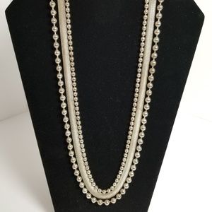 Classy, Silky silver necklace